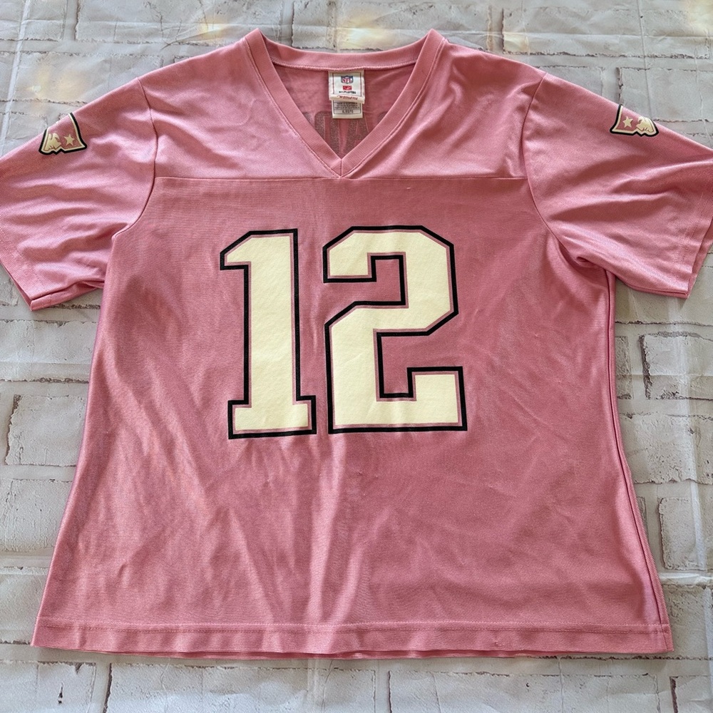 NFL Pink Women's New England Patriots Tom Brady Jersey Size XL